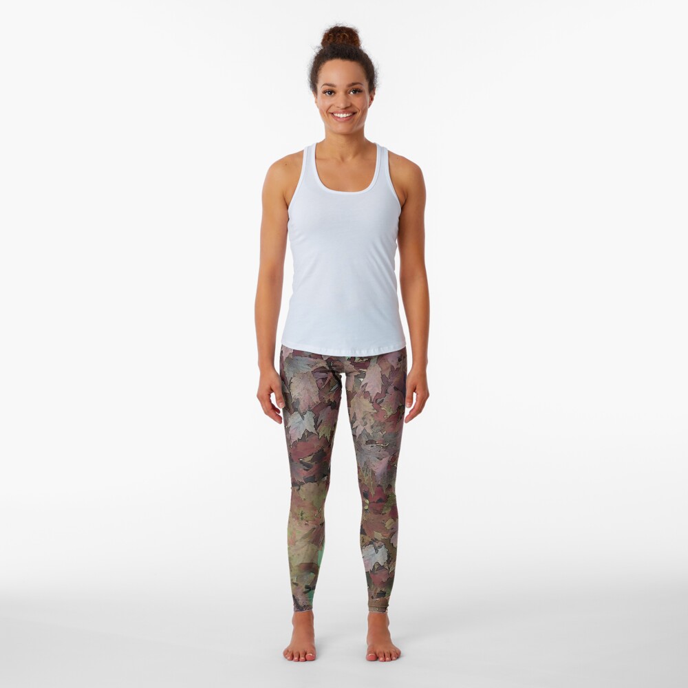 The Painted Tree of Many Colors 3662 Leggings