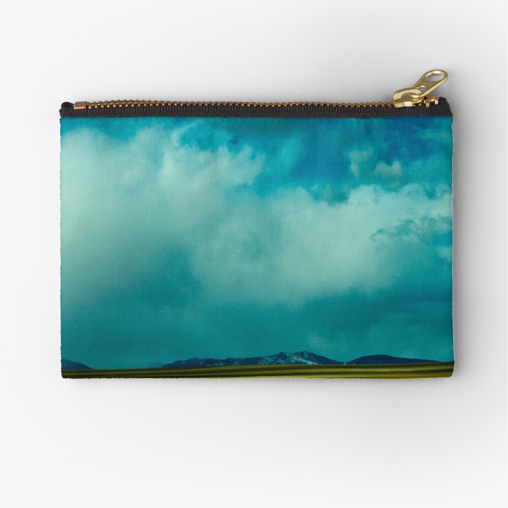 Storm Across Moves Across The Plains Zipper Pouch