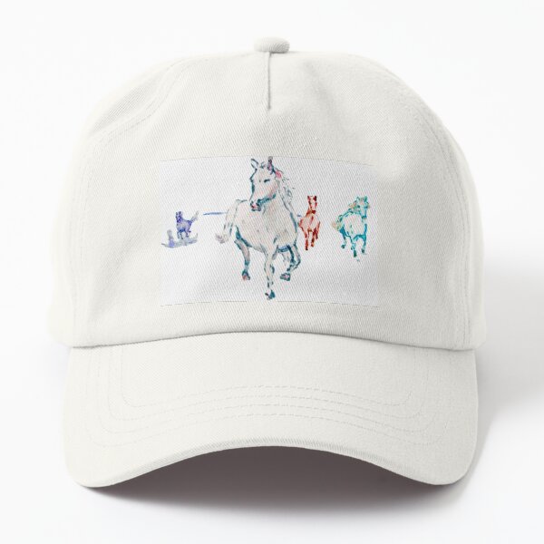 Four Horses by Blackburn Ink Dad Hat