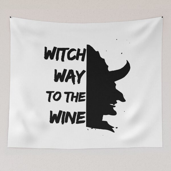 Item preview, Witch Way To The Wine T-shirt, funny halloween t-shirt, Gift for halloween. designed and sold by mHmShop.