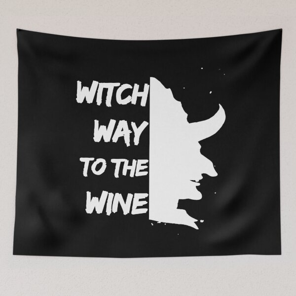 Item preview, Witch Way To The Wine T-shirt, funny halloween t-shirt, Gift for halloween. designed and sold by mHmShop.