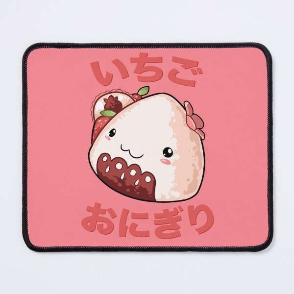 Item preview, Kawaii Strawberry Onigiri Japanese Rice Ball designed and sold by MagicStrawberry.