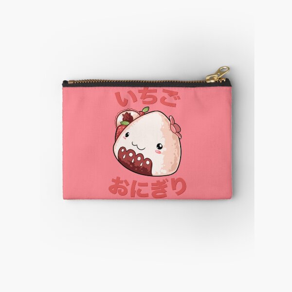 Item preview, Kawaii Strawberry Onigiri Japanese Rice Ball designed and sold by MagicStrawberry.