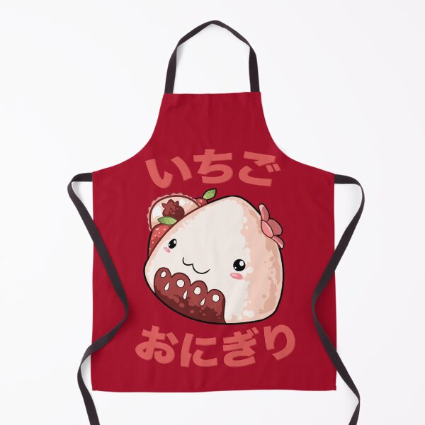 Item preview, Kawaii Strawberry Onigiri Japanese Rice Ball designed and sold by MagicStrawberry.