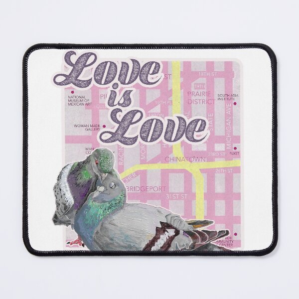 Item preview, Love Birds designed and sold by dirtycitypigeon.