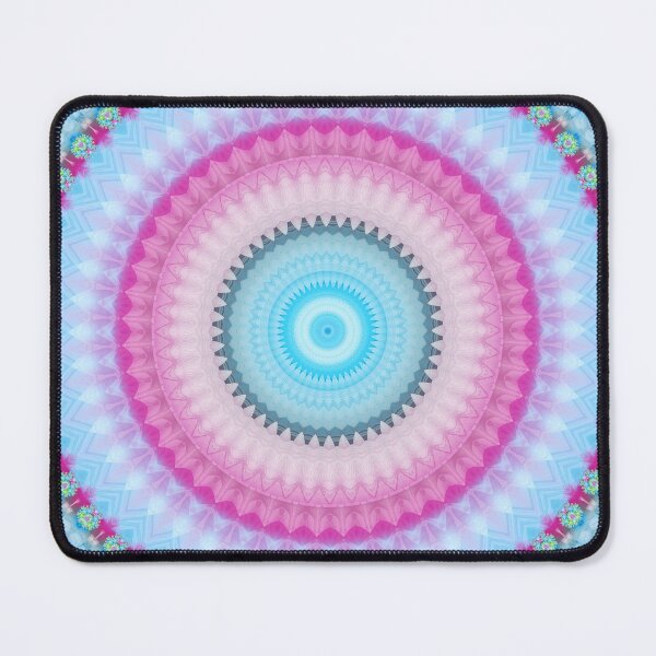 Item preview, Spring Garden Mandala designed and sold by Kelly Dietrich Mandala & Fractal Art.