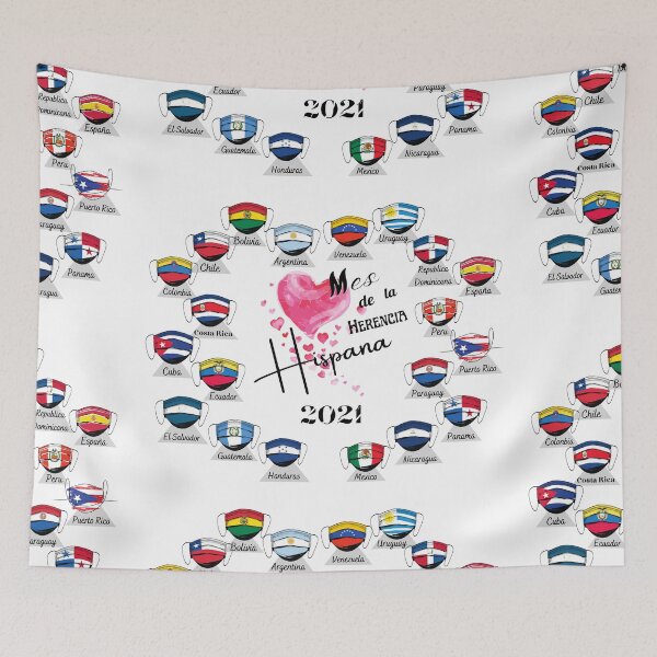 Item preview, Mes de la Herencia Hispana / Hispanic Heritage Month, Spanish design, diseño en  Español, designed and sold by BeatyinChaos.