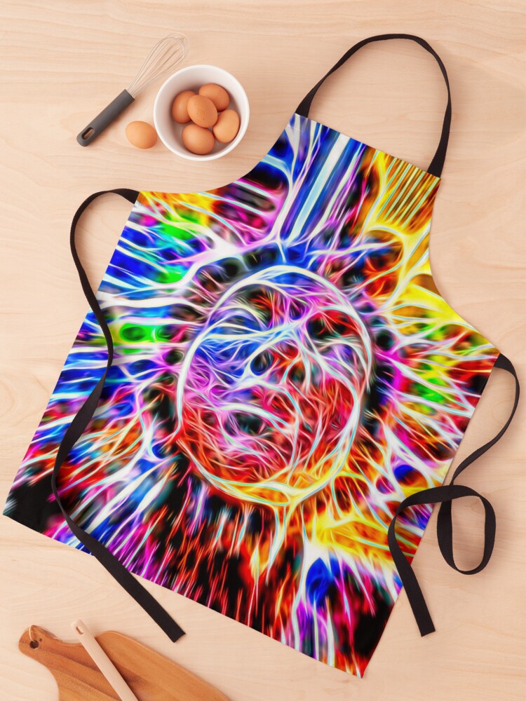 Thumbnail 1 of 6, Apron, Cosmic Figurehead designed and sold by TheMightyEye.