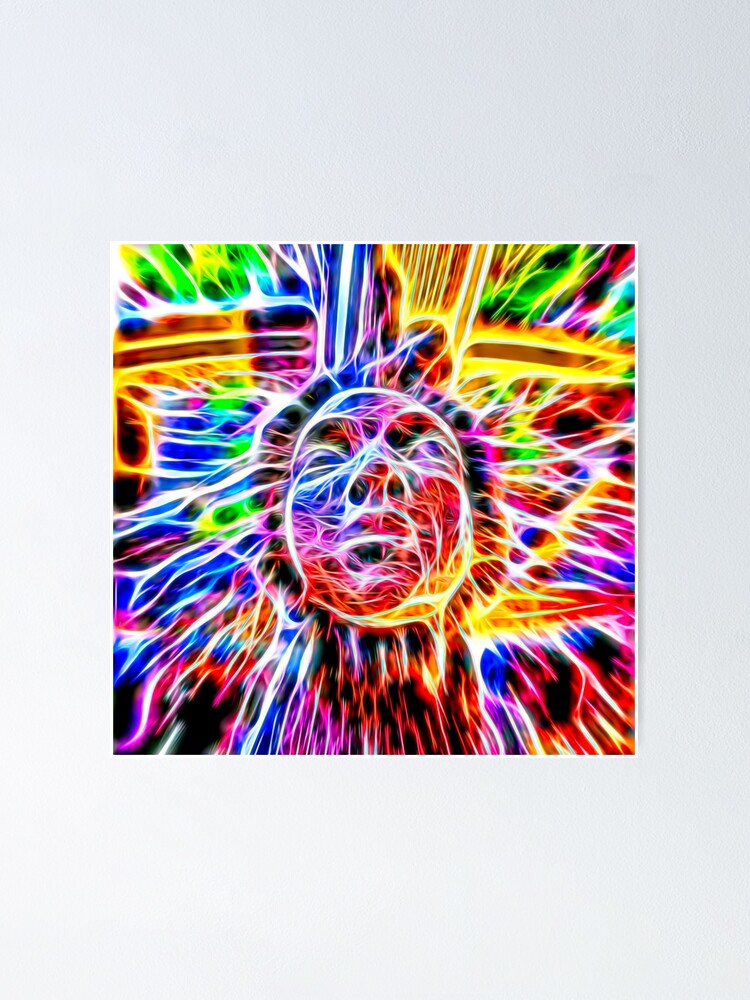 Thumbnail 1 of 3, Poster, Cosmic Figurehead designed and sold by TheMightyEye.