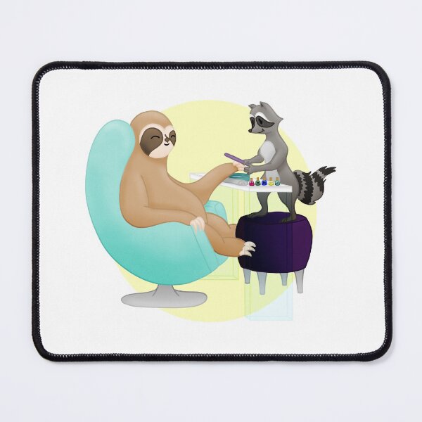 Item preview, Sloth Manicure designed and sold by GGG Design.