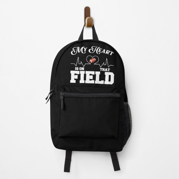 Item preview, My Heart Is On That Field Football Mom shirt ideas designed and sold by DEATHDESIGNER.