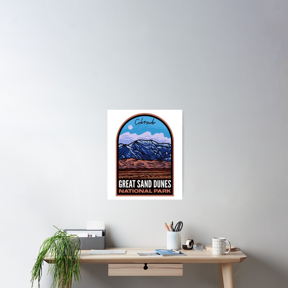 Vista previa del artículo con la obra «Póster», diseñado y vendido por HalpinDesign.