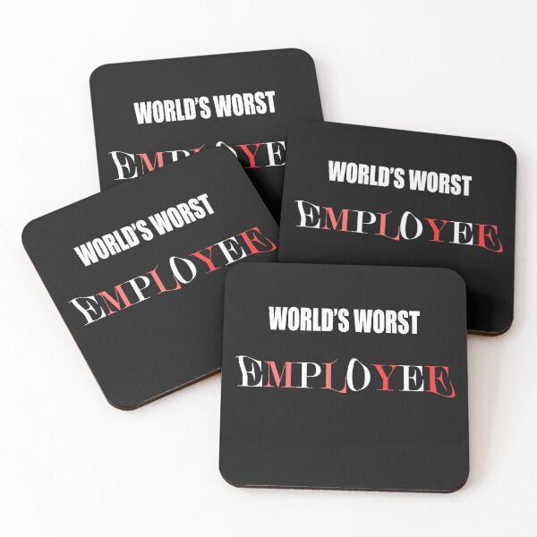Item preview, World's worst employee designed and sold by Nickolas Kyprianos.