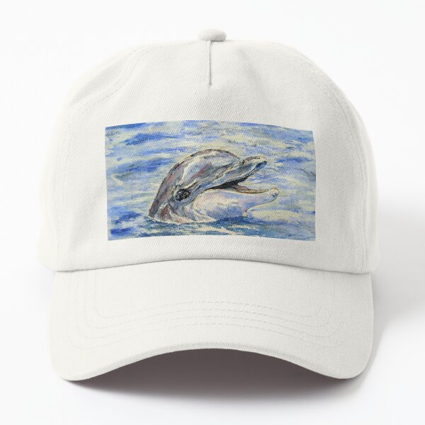 Happy Dolphin by Blackburn Ink Dad Hat