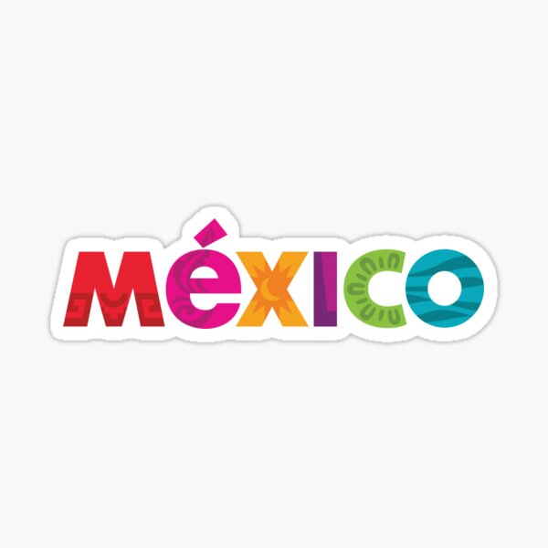 Mexico Sticker for Sale by luggagestickers