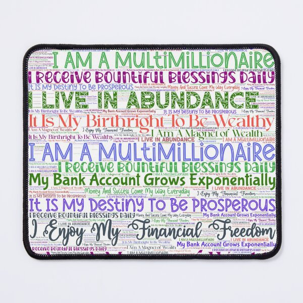 Artikelvorschau, LoA Wealth Visualization Word Art - Multimillionärsvermögen entworfen und verkauft von frankie5368.