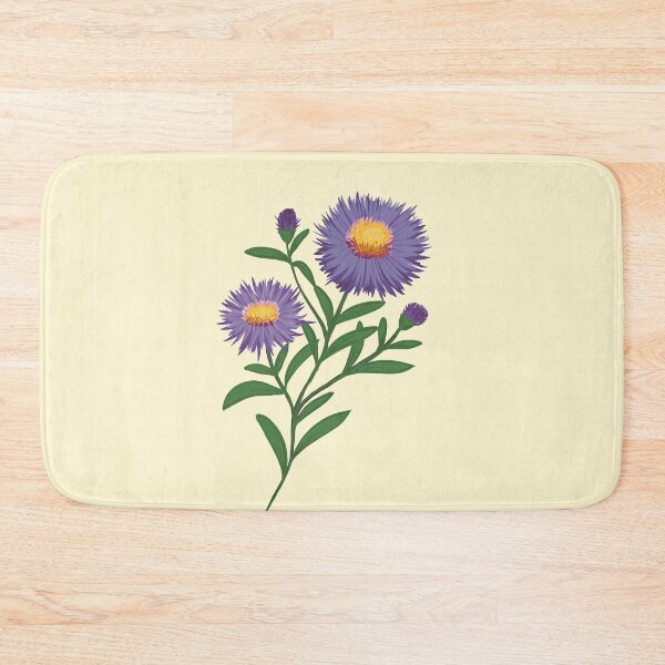 Item preview, Purple aster designed and sold by Luaillustration.