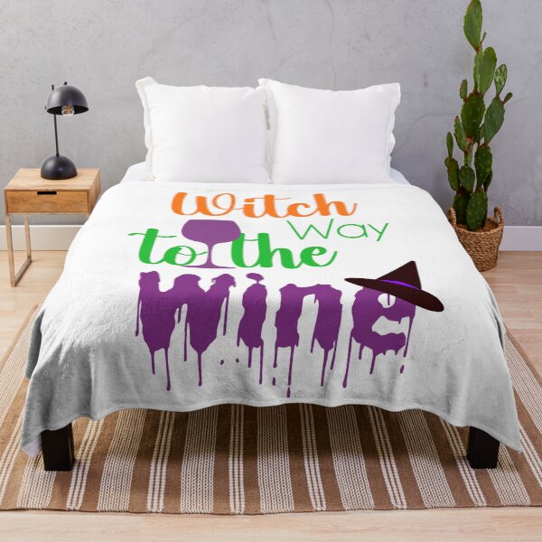 Item preview, Witch Way to the Wine designed and sold by evadeedesigns.