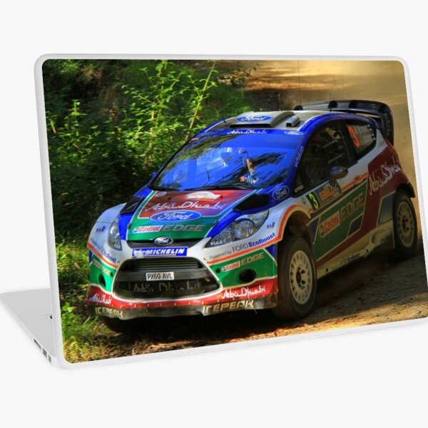 Ford Fiesta WRC Laptop Skin