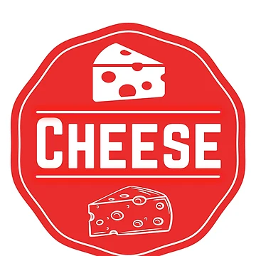 Artwork thumbnail, Cheese- Red Food Container Label by LabelStore