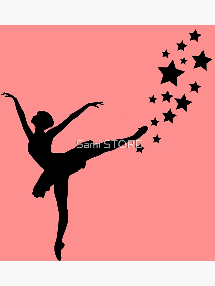 Discover Just A Girl Who Loves ballet, ballet dancer Premium Matte Vertical Poster