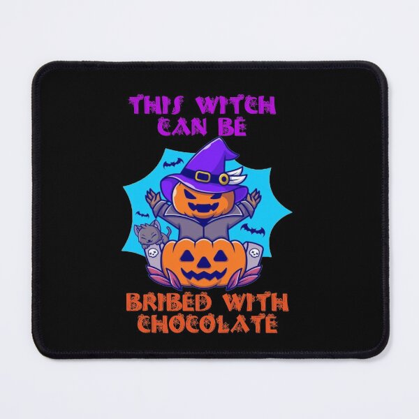 Item preview, This Witch Can Be Bribed With Chocolate Halloween designed and sold by Amirhal.