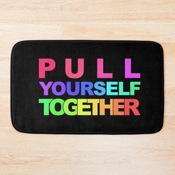 Item preview, Pull Yourself Together Rainbow Pride Graphic designed and sold by GO SHIRT-TEE.