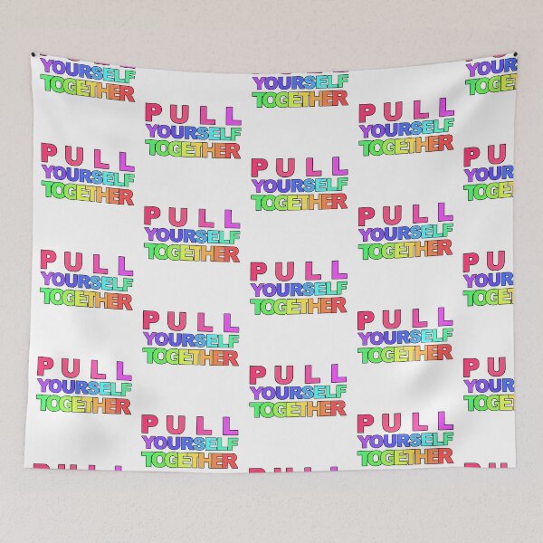 Item preview, Pull Yourself Together Rainbow Pride Graphic designed and sold by GO SHIRT-TEE.