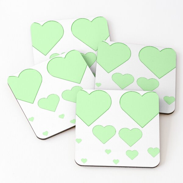 Item preview, Light Green Hearts designed and sold by If-Art.