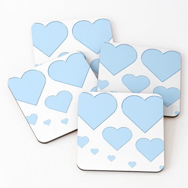 Item preview, Light blue heart designed and sold by If-Art.