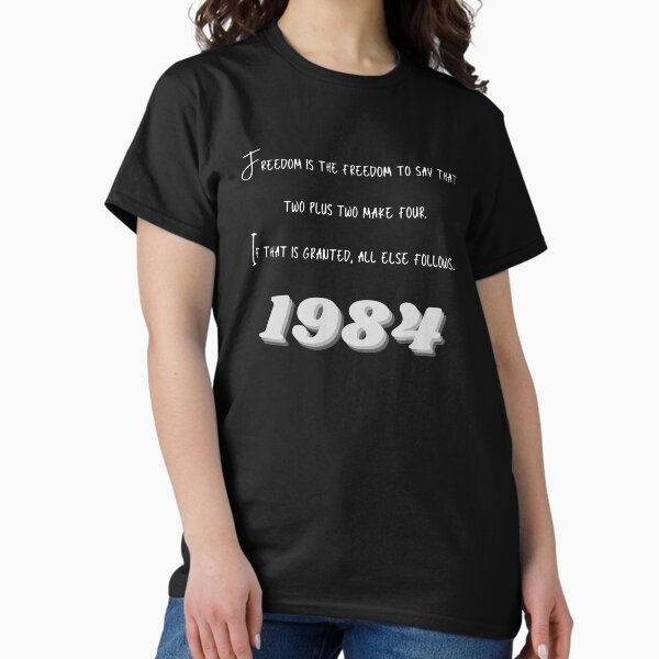 Item preview, Orwell 1984 Two plus two make four designed and sold by pnk999.