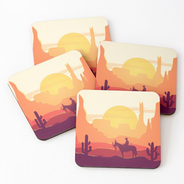 Item preview, Sunset Cowboy Three Color Southwest designed and sold by ElishaKayne.