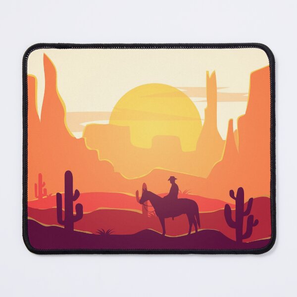 Item preview, Sunset Cowboy Three Color Southwest designed and sold by ElishaKayne.