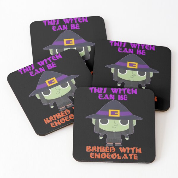 Item preview, This Witch Can Be Bribed With Chocolate Halloween designed and sold by Amirhal.