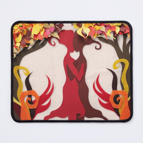 Autumn kiss #2 Mouse Pad