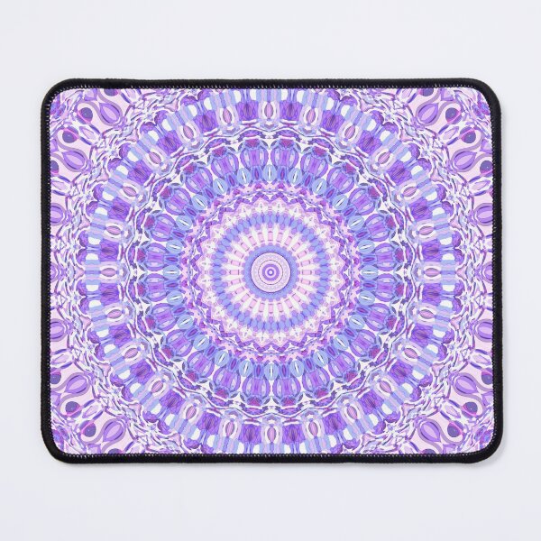 Item preview, Violet Expansion Mandala designed and sold by Kelly Dietrich Mandala & Fractal Art.