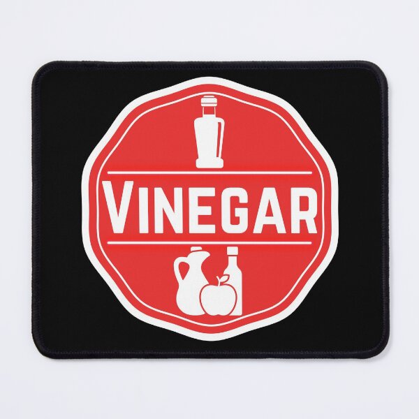 Item preview, Vinegar- Red Food Container Label  designed and sold by LabelStore.
