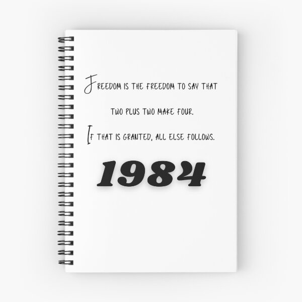 Item preview, Orwell 1984 Two plus two make four designed and sold by pnk999.