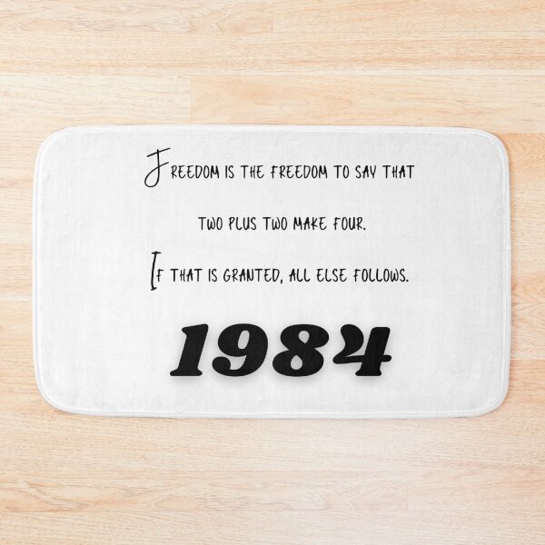 Item preview, Orwell 1984 Two plus two make four designed and sold by pnk999.