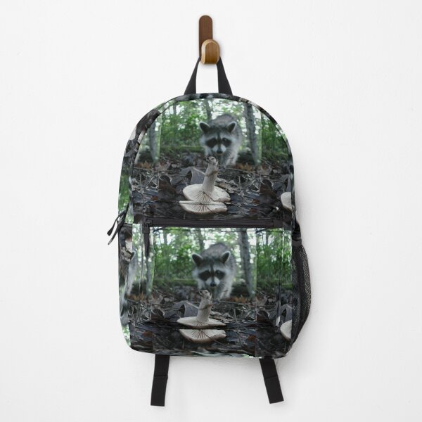 Item preview, Wild Mushrooming Raccoon designed and sold by Jean Gregory Evans.