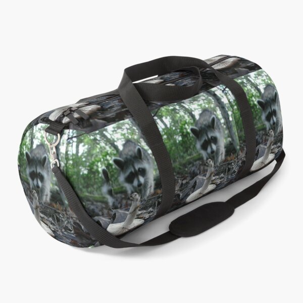 Item preview, Wild Mushrooming Raccoon designed and sold by Jean Gregory Evans.