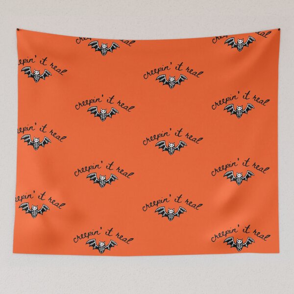 Item preview, Creepin' It Real | Cute Kawaii Blushing Bat | Halloween Design designed and sold by MiaDelelai.