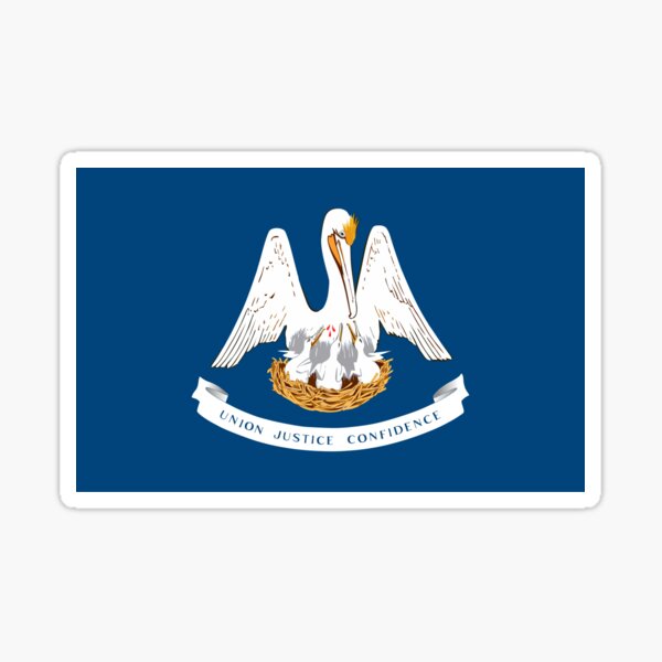Artikel-Vorschau von Louisiana-Flagge, designt und verkauft von states.
