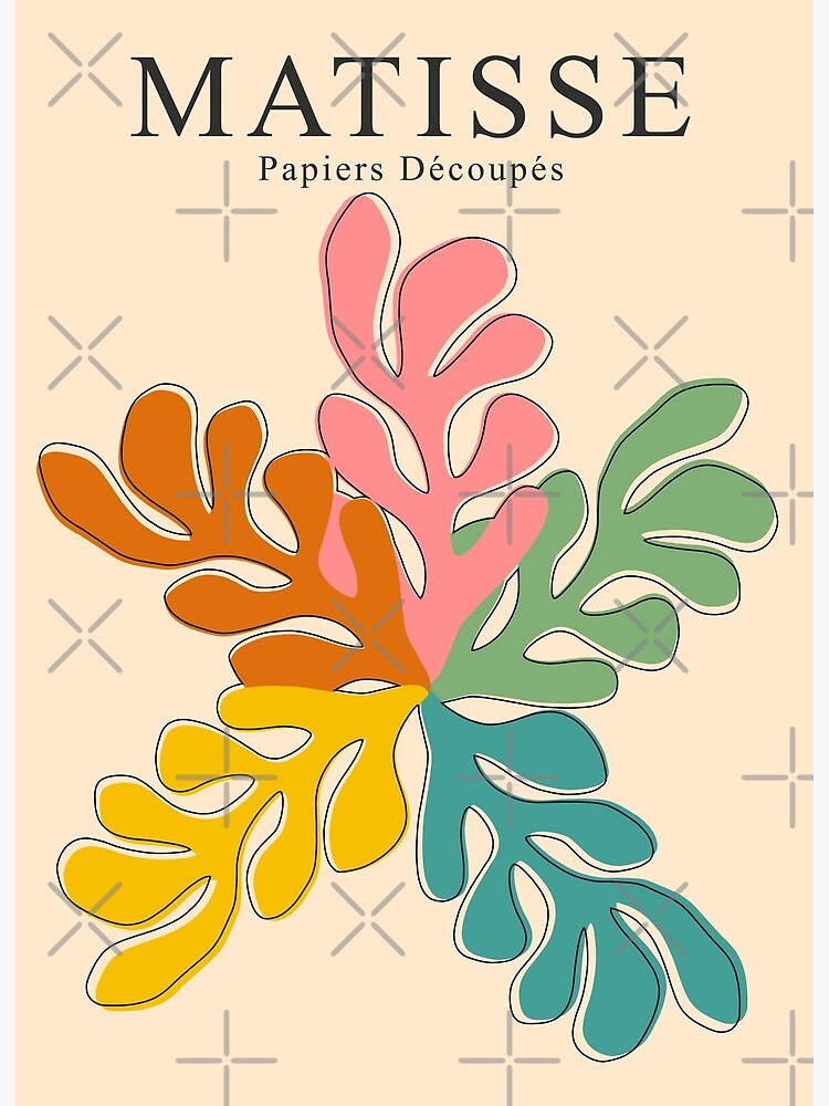 Henri Matisse inspired prints - The cut outs posters - Papier Decoupes –  Poster Wall