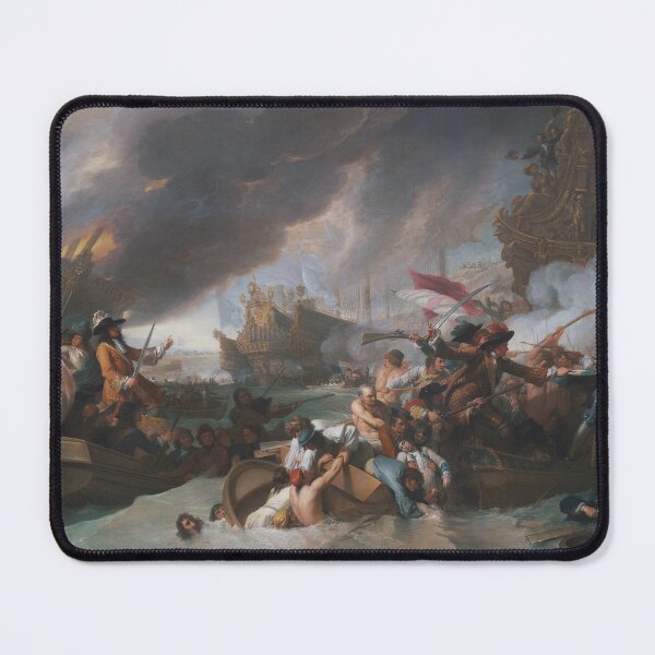 Item preview, The Battle of La Hogue - Benjamin West designed and sold by warishellstore.