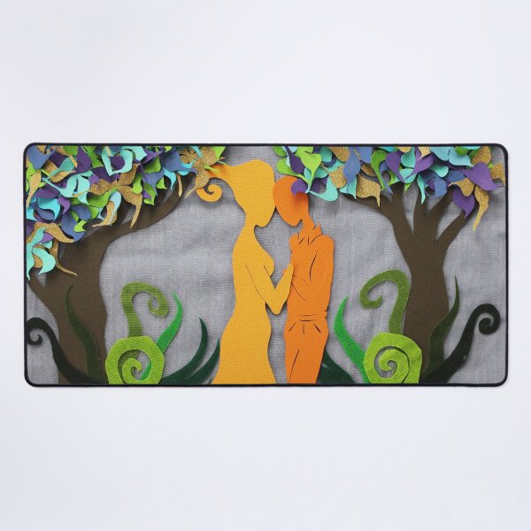 Summer Kiss #3 Desk Mat