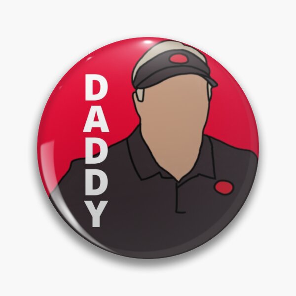 Item preview, Daddy Kirby Smart Gameday Pin designed and sold by Miranda Pickens.