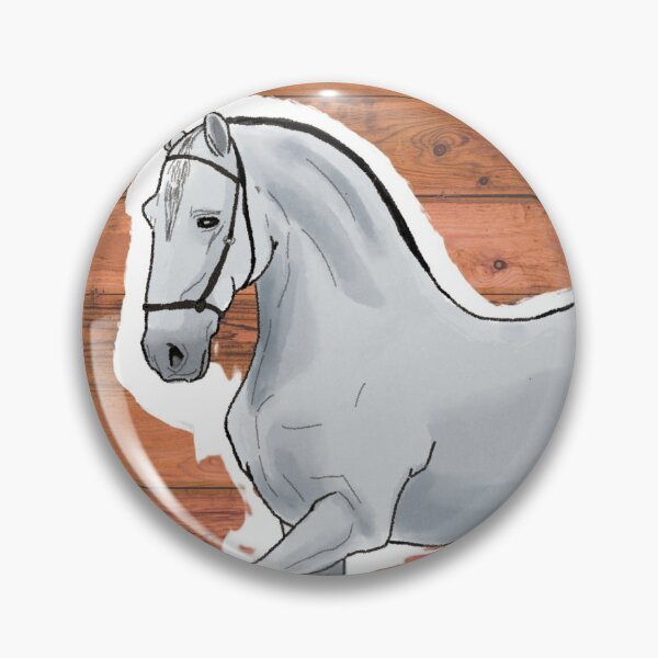 Item preview, White Horse on Wood Texture designed and sold by BunnyBizarre.