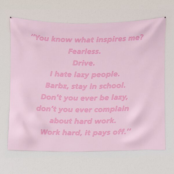 Item preview, Barbz stay in school designed and sold by purplewings03.