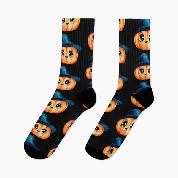 Item preview, Big Eyed Pumpkin Face designed and sold by ZiesMerch.